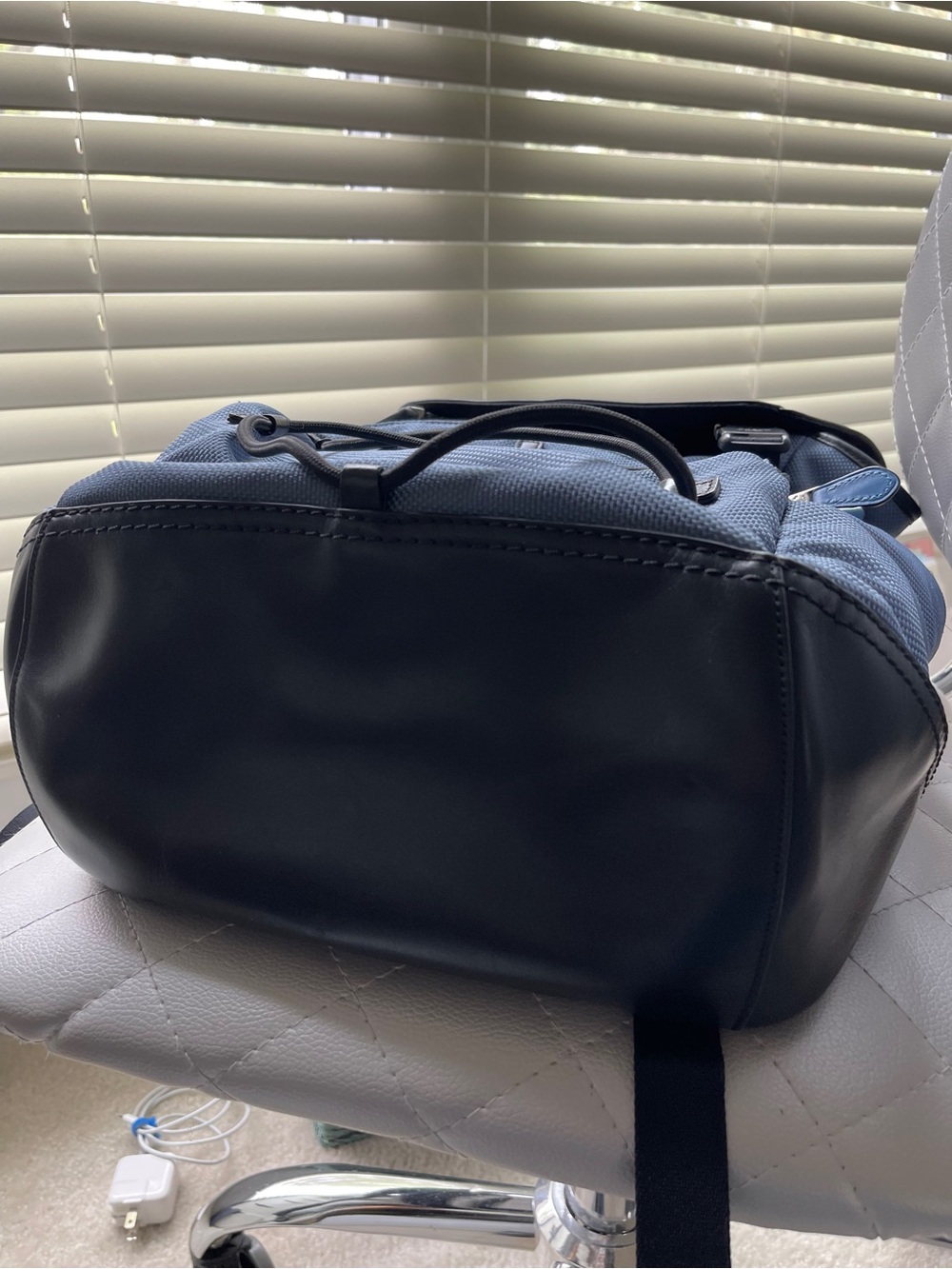 COACH roll up top backpack blue - Picture 4 of 8